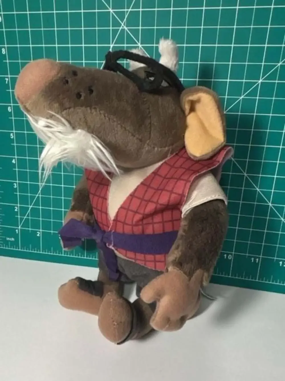 Teenage Mutant Ninja Turtles Mutant Mayhem Master Splinter 8 inch Plush Toy